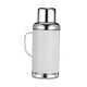 thumbnail image 1 of Botella De Agua Aislada Grande De 1,2 L, Vaso Portátil Para Bebidas, Regalo Para Conducir, Color Blanco, 1 of 3