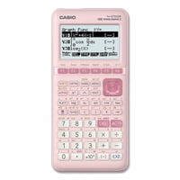 Calculadora Gráfica Casio Fx-9750Giii Rosa Con Batería Recargable
