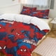 thumbnail image 2 of Spider-Man Comforter Set for Kids Boys Teen Men Tween 3D Lightweight Microfiber Bedding Sets, 2 of 4