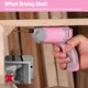 thumbnail image 3 of Destornillador WORKPRO Inalámbrico Rosa Recargable, 3 of 8