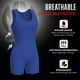 thumbnail image 4 of Singlet de Lucha Matman Edge para Mujeres y Niñas Royal M, 4 of 7