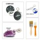 thumbnail image 3 of Kit de martillos Geology Rock ARTKUNST, 17 piezas con bolsa y herramientas, 3 of 3