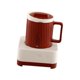 thumbnail image 5 of Taza De Café Con Calefacción, Calentador De Tazas De Té, Calentador De Café Multiusos, Color Rojo, 5 of 5