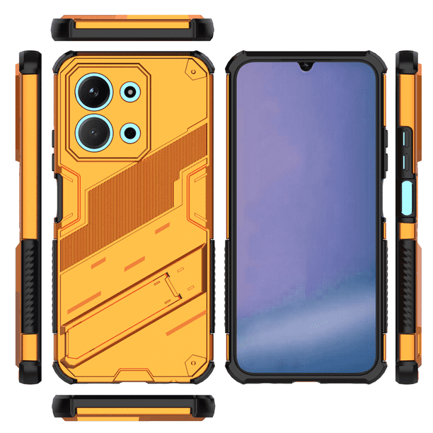 Funda GANGXUN Antigolpes para Xiaomi Redmi 15C 4G con Soporte Invisible, Antihuellas y Protección Completa