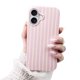 thumbnail image 1 of Funda SleekCover 6.3" Rosa/Amarilla a Rayas, 1 of 9
