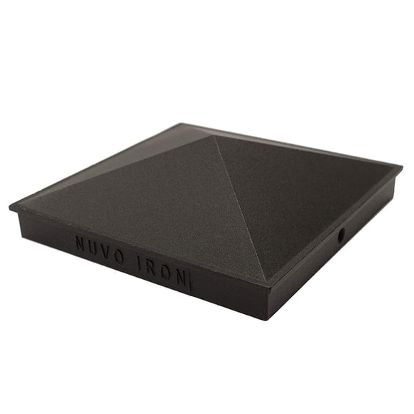 Remate piramidal para poste Nuvo Iron 14 x 14 cm