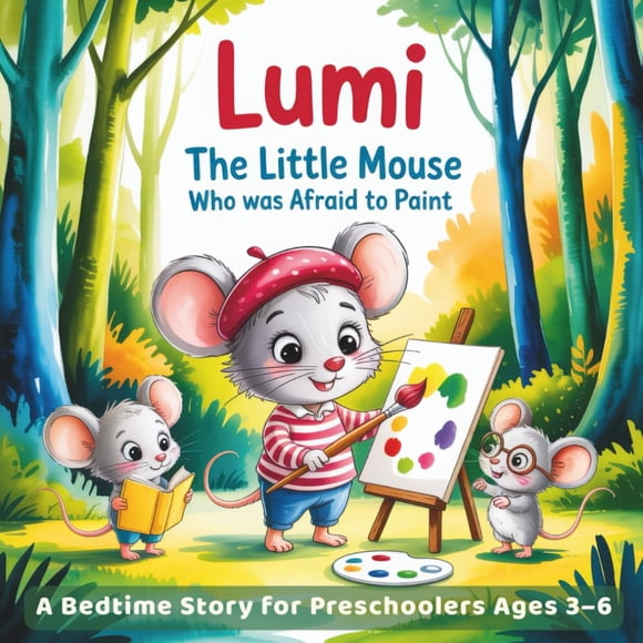 Libro Lumi El Ratoncito Que Tenía Miedo De Pintar Para Niños