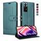 thumbnail image 5 of Premium Wallet Case for Xiaomi Redmi Note 11/11s with Card Slots & Kickstand, Flip Cover Green, 5 of 6