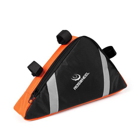 Frc - Bolso Triángulo Para Bicicleta Reflectante Naranja
