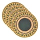 thumbnail image 2 of Set 4 Individuales Mesa Pack 4 Individuales Colorido Mandala amarillo, 2 of 3