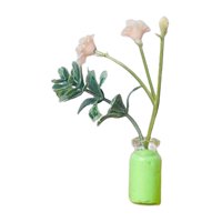 Bothyi - Casa De Muñecas Flores En Maceta Plantas Paisaje Estático Modelo Para Accesorios Decoración Flor