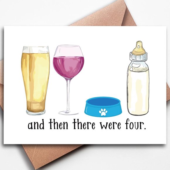 Tarjeta Baby Shower Hqulpr 7 x 5 in