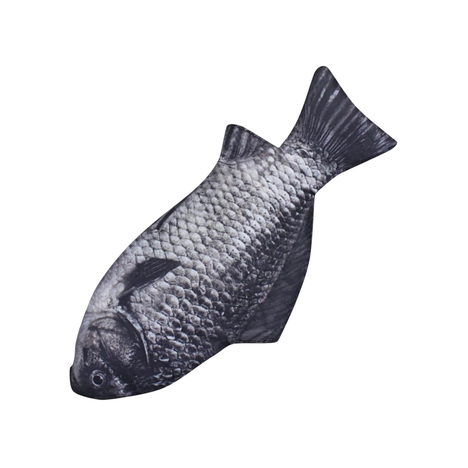 Magideal - Estuche Para Lápices Con Forma De Pez, Estuche Para Bolígrafos, Estuche De Maquillaje Creativo Para Regalo De Cumpleaños