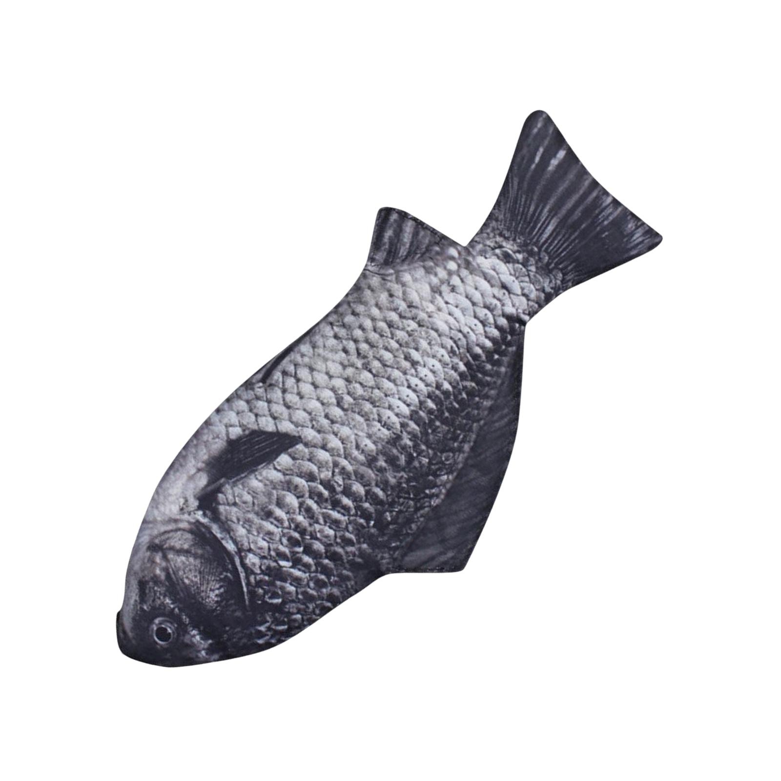 Magideal - Estuche Para Lápices Con Forma De Pez, Estuche Para Bolígrafos, Estuche De Maquillaje Creativo Para Regalo De Cumpleaños