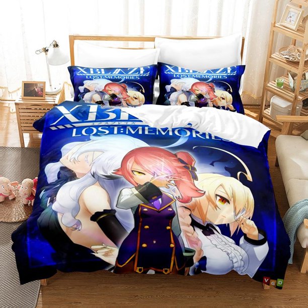 3d Print Game XBlaze Lost: Memories Bedding Set Single Twin Full Queen King Size Bed Set Teenager Bedroom Sheet set Home Textile