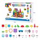 thumbnail image 3 of Juego De Bloques De Construcción Magnéticos 3d 130 Pcs Niños, 3 of 4