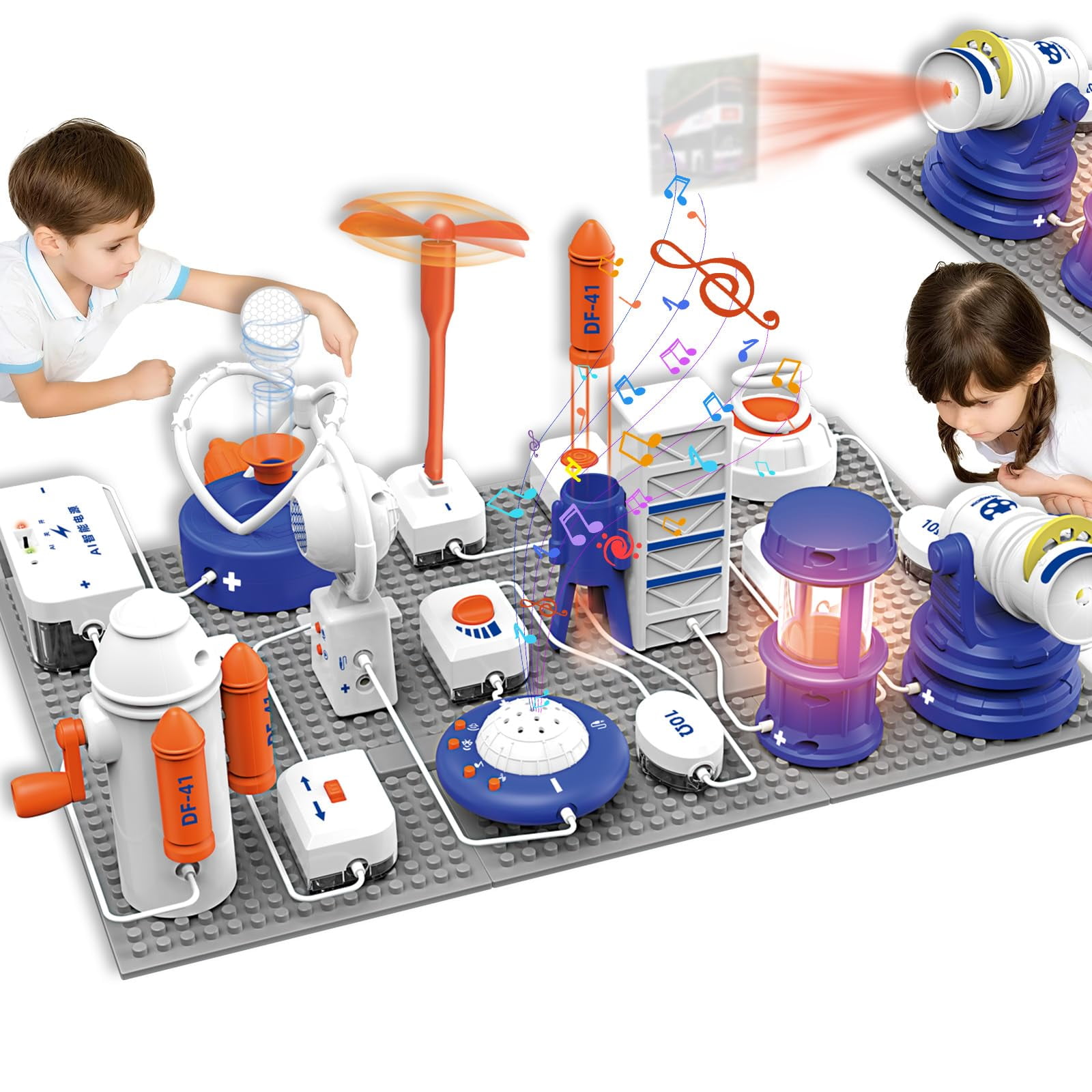 Kit De Juguetes Científicos Vlgoem Electronics Exploration Kids 6+