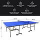 thumbnail image 3 of Mesa De Ping Pong Plegable Avanzada Azul, 3 of 6