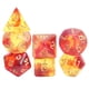 thumbnail image 4 of 7x Dados Poliédricos Juego De Fiesta Juego De Dados Para DND Juego De Mesa Estrella Rojo Amarillo, 4 of 5