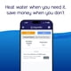 thumbnail image 3 of Calentador de agua inteligente con temporizador Aquanta compatible con Alexa, 3 of 6