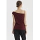 thumbnail image 3 of Polera Mujer Pabilo Escote Asimétrico Rojo, 3 of 4