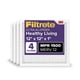 thumbnail image 1 of Filtro de aire Filtrete 12x12x1 MERV 12 MPR 1500, paquete de 4, 1 of 9