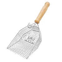 Magideal - Pala Para Arena De Gatos Pala Hueca Para Arena De Gatos Pala Para Arena De Gatos De Acero Inoxidable De Fácil Tamizado Palas Para Arena De Gatos Limpi Estilo A