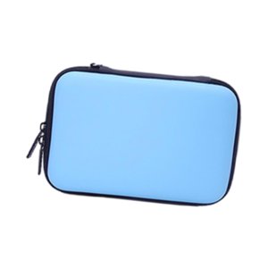 Magideal - Bolsa De Viaje De Negocios, Bolsa Organizadora De Cables Pequeña Con Bolsillo Interior De Malla, Organizador De Cables, Funda De Transporte Para , Azul