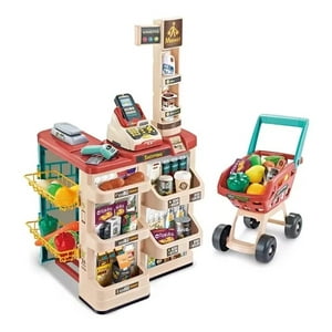 Genérico - Home Market Con Carrito 48Pcs