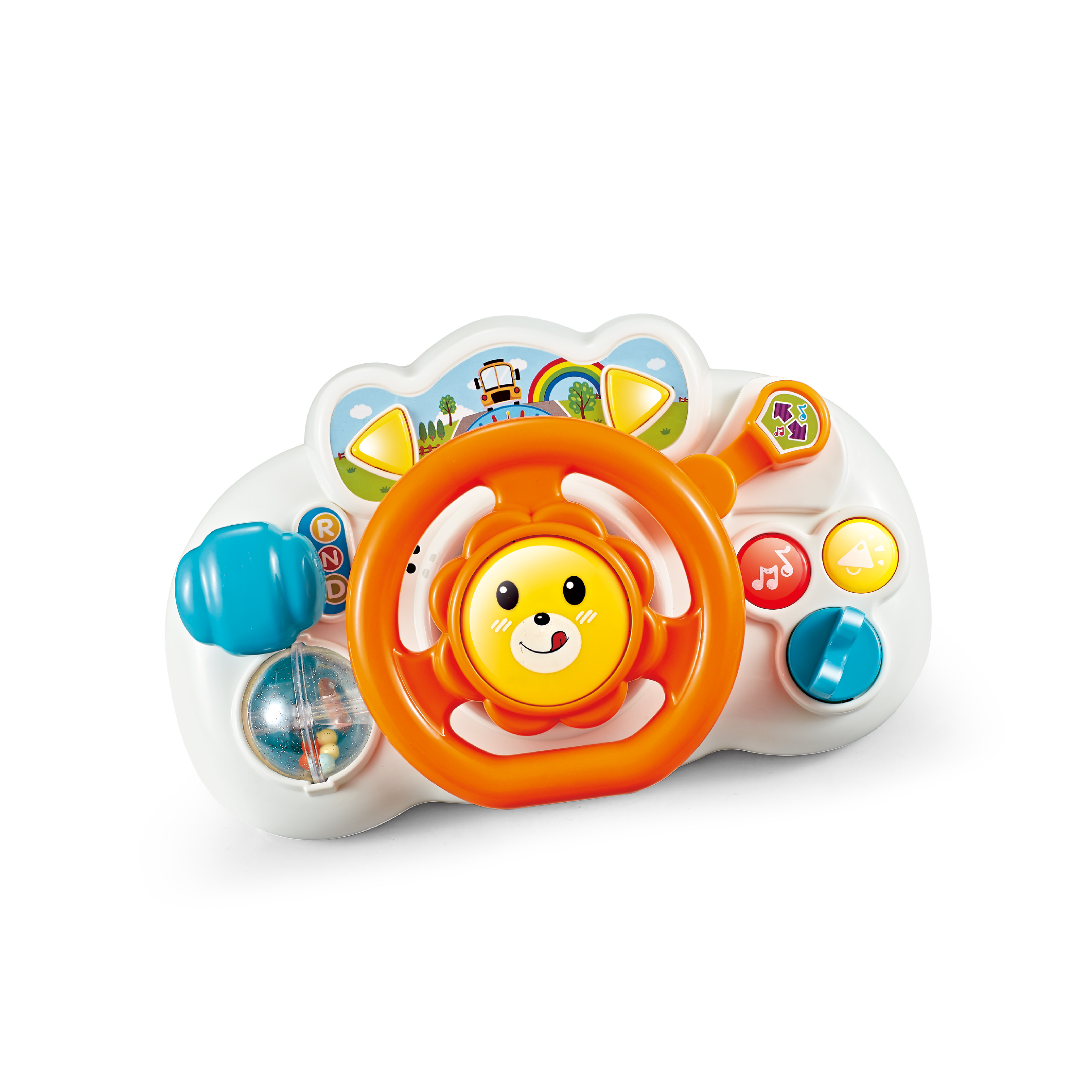 Benic Baby - Volante Educativo Con Sonidos, Luces Y Botones Interactivos