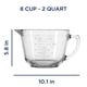 thumbnail image 2 of Batter Bowl Anchor Hocking, cuenco de vidrio para mezclar, 2 litros, 2 of 6