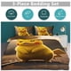 thumbnail image 5 of Pik_achu Print Bedding Set Pattern Duvet Cove Set 3 Pieces 1 Quilt Cover And 2 Pillowcases for Women Men Teens, 5 of 5
