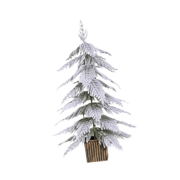 Adorno de Mesa con Copos de Nieve Artificiales para Navidad, Adorno de Mesa Navideño para Festivales, Fiestas, Día de San Valentín, Cumpleaños Y Chime Altura 60cm