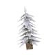 thumbnail image 4 of Árbol De Navidad Artificial Flocado En Nieve, Estatua De Repisa, árbol De Navidad De Mesa, Altura 45cm, 4 of 5
