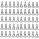 thumbnail image 4 of 50 Uds. Tapones Traseros De Pendientes De Silicona Tapas Suaves Pendientes Transparentes, 4 of 5