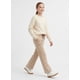 thumbnail image 2 of Pantal n Cotel Ni a Estilo Wide Leg Invierno, 2 of 3