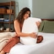 thumbnail image 4 of Almohada Tempur-Pedic Tempur-Cloud para dormir estándar blanca, 4 of 9