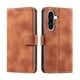 thumbnail image 1 of Funda Cartera para Samsung Galaxy A36 5G Tapa con Ranuras, Soporte y Correa Marrón, 1 of 5