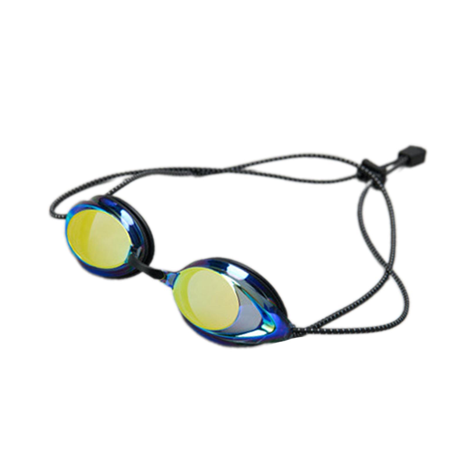 Magideal - Gafas De Natación Anti Antidiebres Diadema Retráctil Profesional Protección Completa De Gafas De Buceo Impermeable Para Adultos Para Adultos
