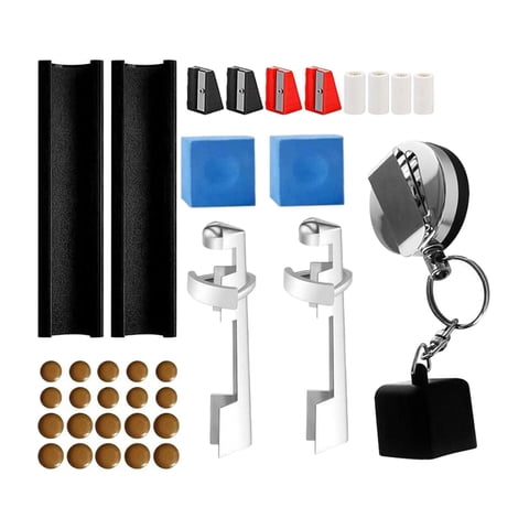 Ioensy - Juego De Reparación De Tacos De Billar De 35 Piezas Juego De Reparación De Tacos Para Principiantes De Billar Entusiastas