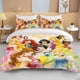 thumbnail image 1 of Princess Snow White Bedding Set,Cinderella Ella Bed Cover,Ariel& Aurora Bed Cover,3D Children Rapunzel Bedding Set Bed Sheets, 1 of 5