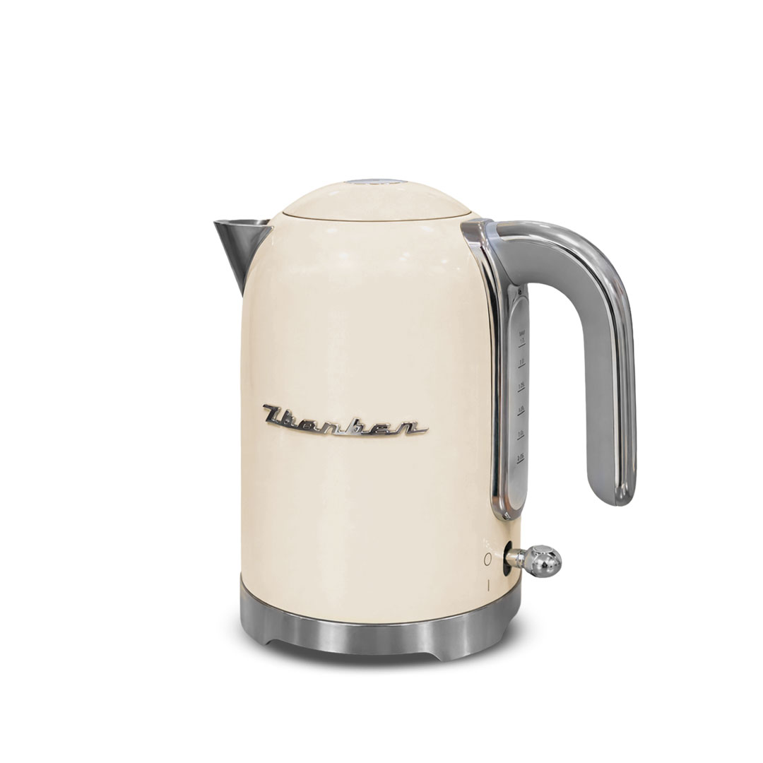 Hervidor Eléctrico Thorben Thor Retro Style Kettle Cream