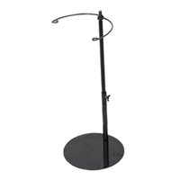 Magideal - Soporte De Exhibición De De Flores, Soporte Para De Flores, Ajustable, Resistente, Fácil De Usar Para Almacenar En Interiores Y Exteriores Negro