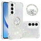 thumbnail image 1 of Funda Para Samsung Galaxy A56 Con Brillo Líquido, Protección Completa Y Soporte De Anillo Giratorio, 1 of 4