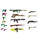 thumbnail image 1 of Accesory Pack de figuras de acción McFarlane Toys Deluxe de 7 pulgadas, 1 of 9