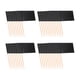 thumbnail image 3 of 100 Uds. Mini Palillos De Dientes Con Bandera, Accesorios Para Aperitivos, Manualidades DIY, Palitos Para Magdalenas De Fiesta, Color Negro, 3 of 3