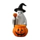 thumbnail image 2 of Decoración De Escritorio Multifuncional Linda Figura De Fantasma Y Calabaza De Halloween Blanca, 2 of 3