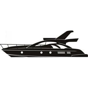 Rienda Libre Graphics - Decomural Luxury Speed Boat Sailing Ships Ws-17951