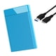 thumbnail image 4 of Caja SSD Para Disco Duro Externo De 2,5 Pulgadas Con Cable USB Soporte Ligero Azul, 4 of 5