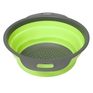 Genérico - Colador Plegable Silicona 20 Cm Frutas Verduras Escurridor Cocina